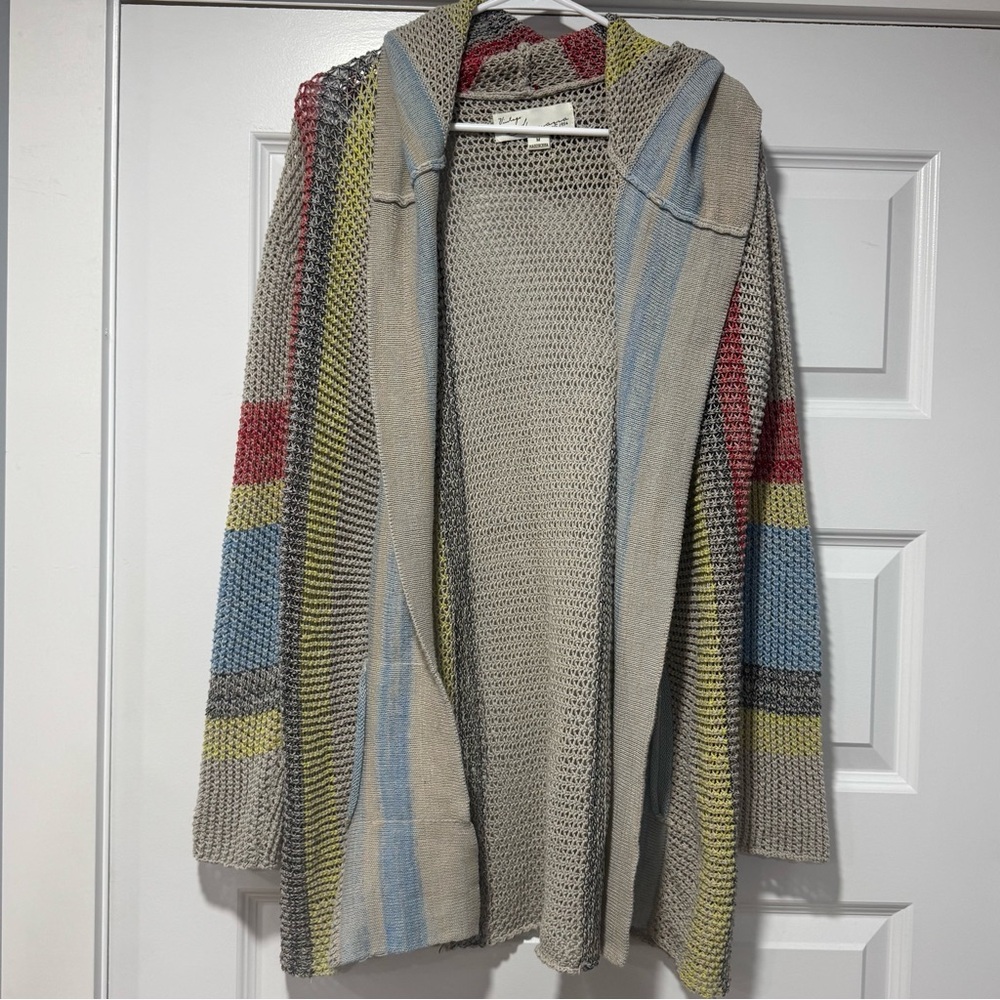 Vintage Havana Multicolor Striped Cardigan